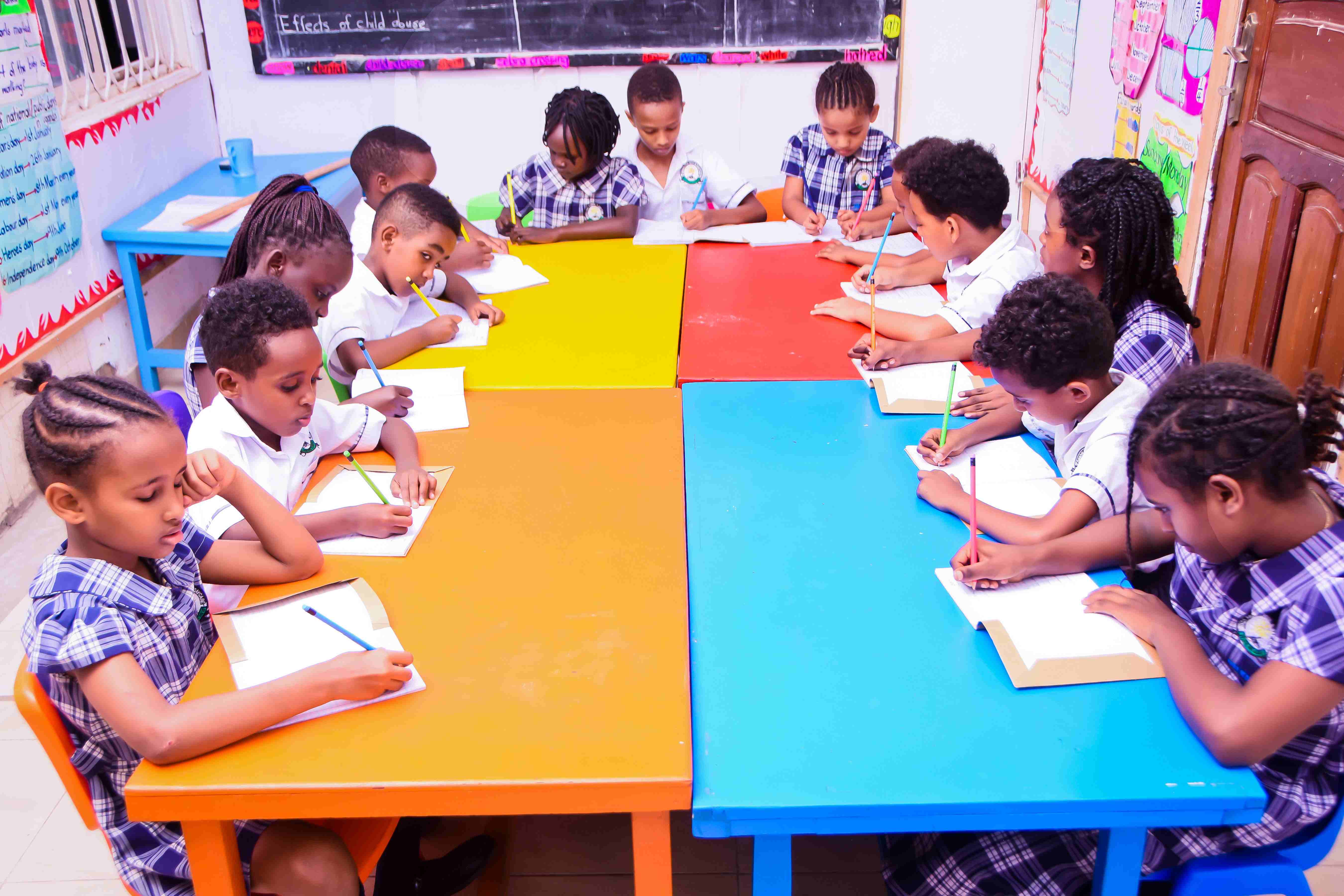 children reading
